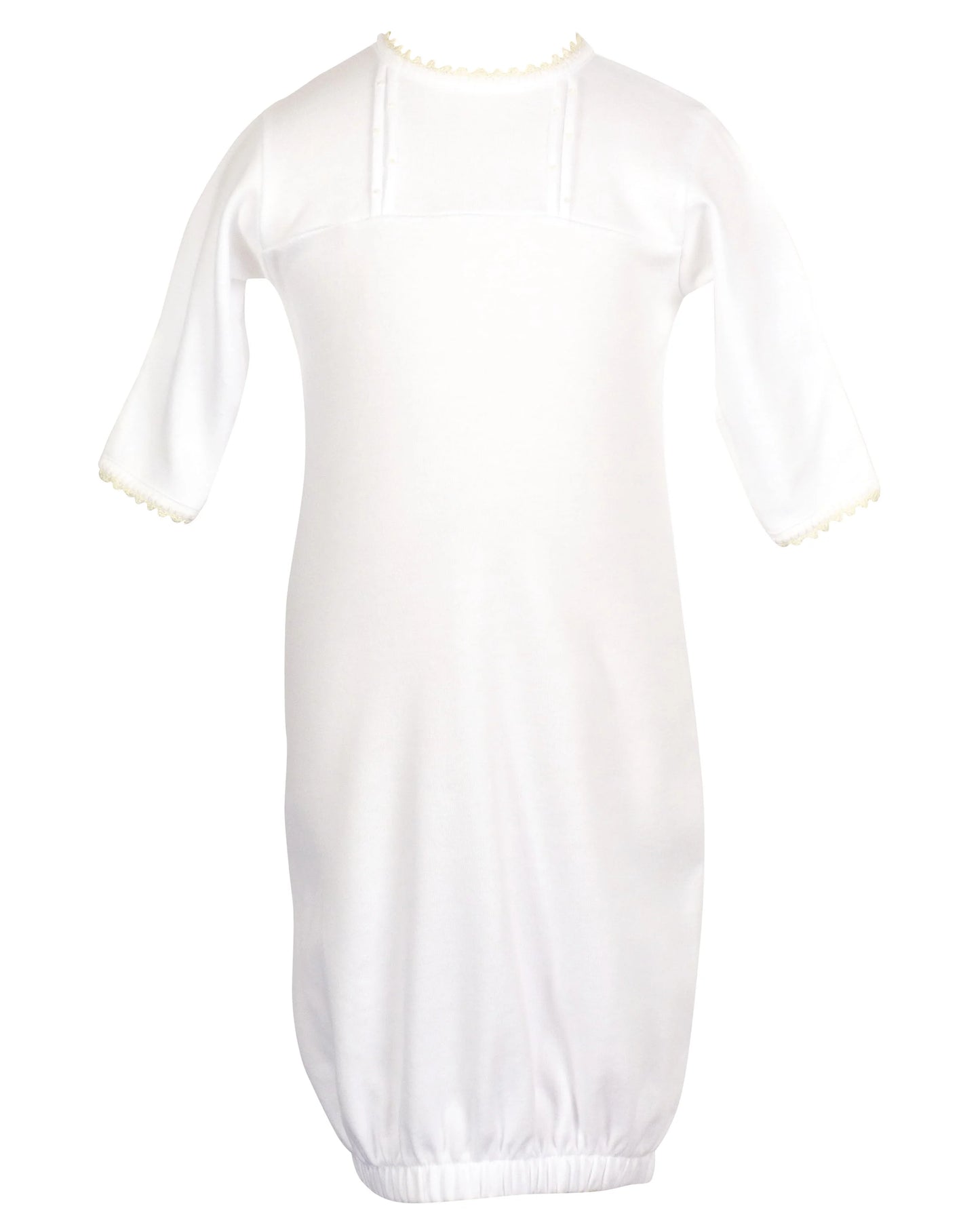 Ellis Daygown - Egyptian Cotton Knit - Cream