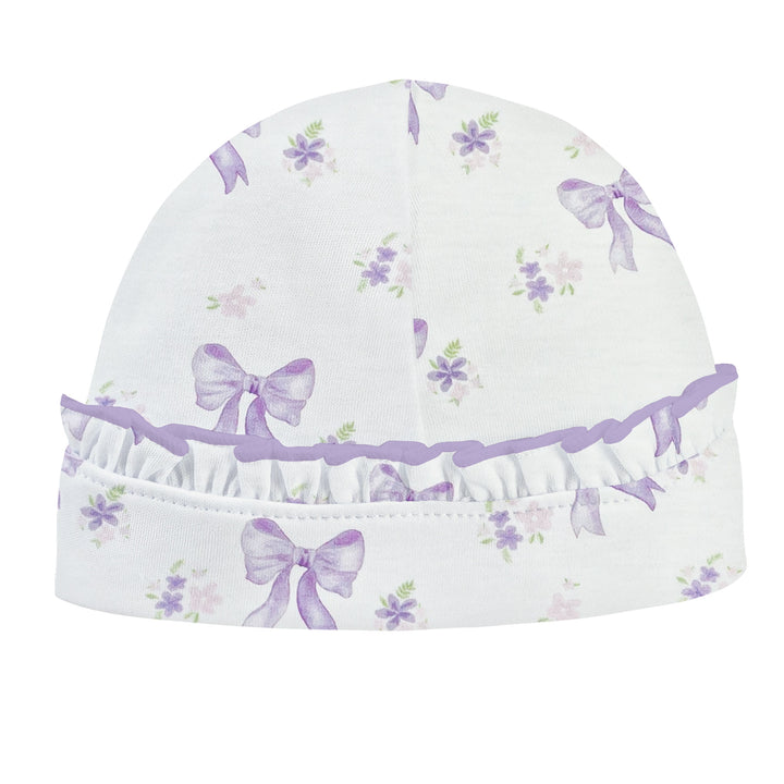 Lavender Bows Hat