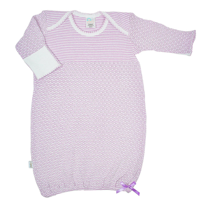 Lap Shoulder Gown- Lavender