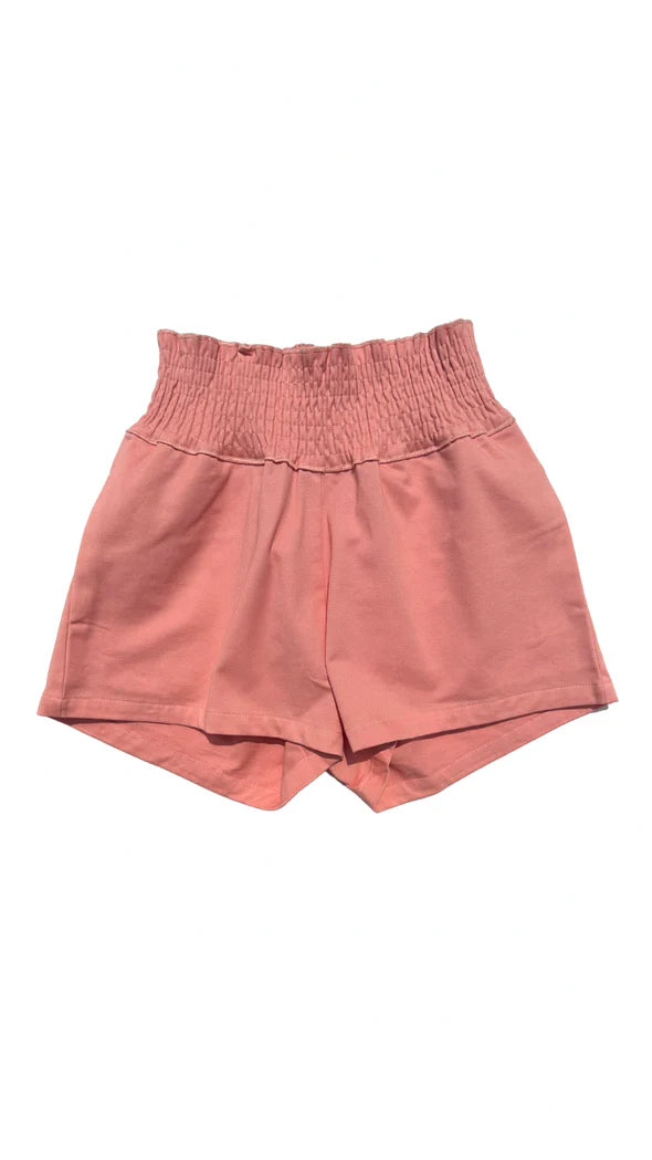 Chloe Shorts Coral Twill