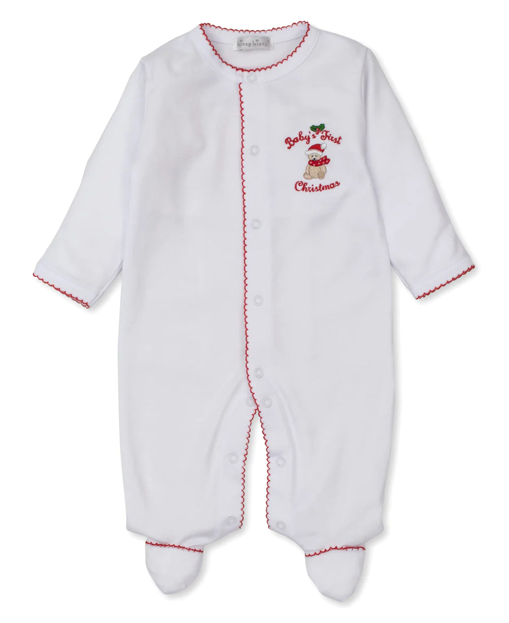 Baby's First Christmas Footie