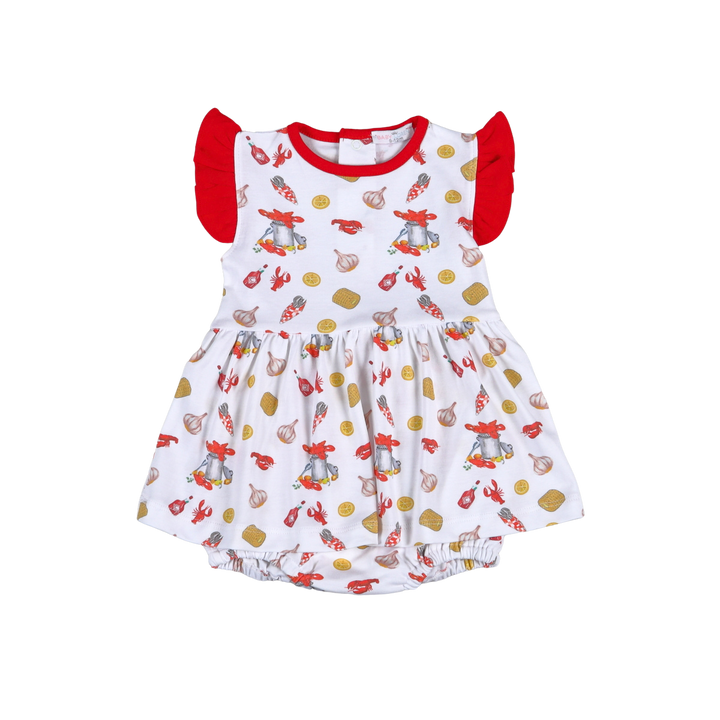 Lil' Cajun Girl Bubble Dress