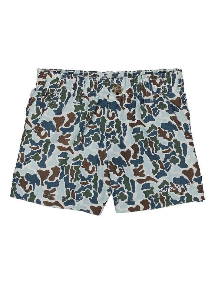 Boys Mallard Short Terra Camo