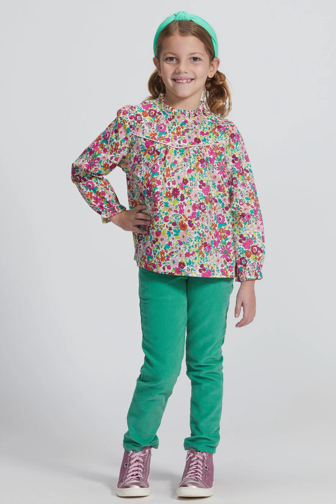 Twiggy Cords - Pine Green