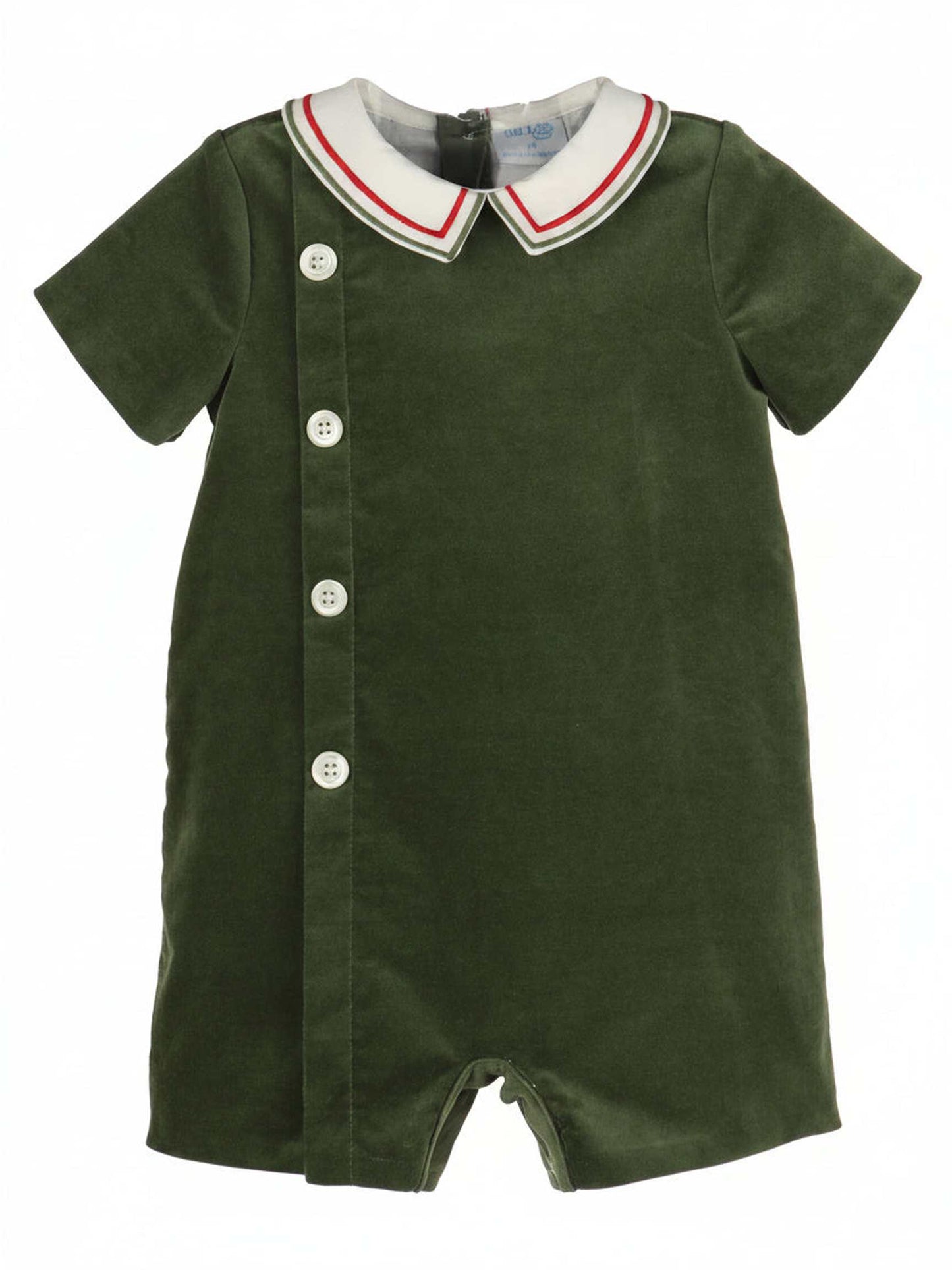 Mistletoe Velvet Boy Green Bubble Toddler