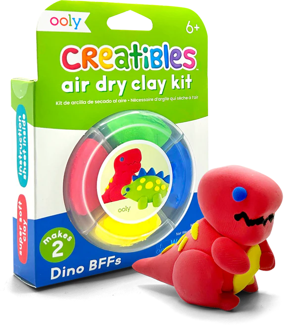 Creatibles Mini Air Dry Clay Kit - Dino BFFs
