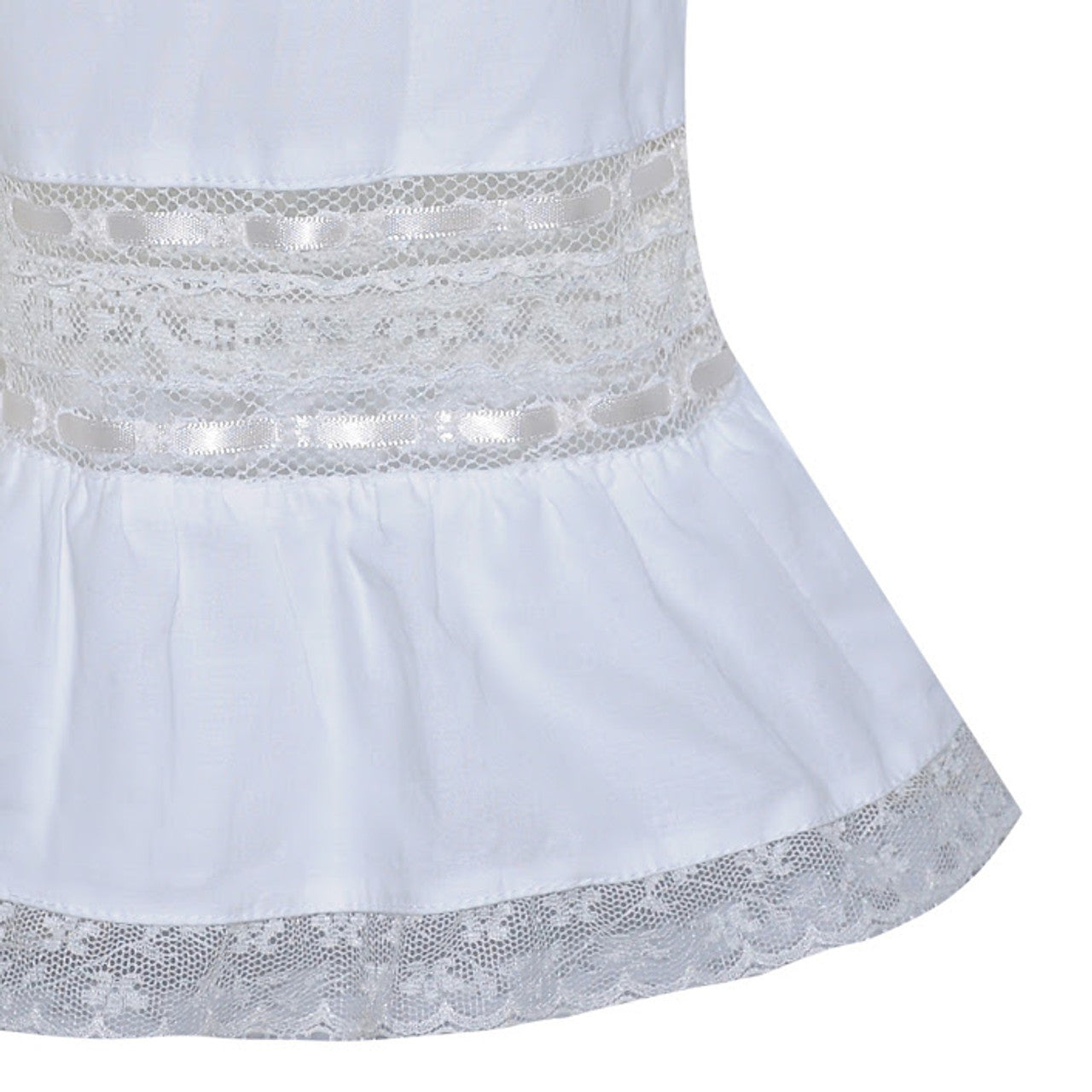 Faustina Vintage White Dress
