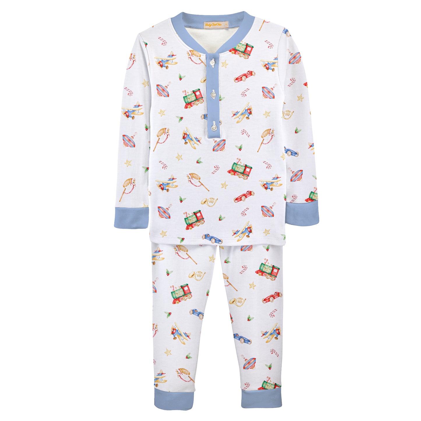 Holiday Heirlooms Printed Pima LS Set