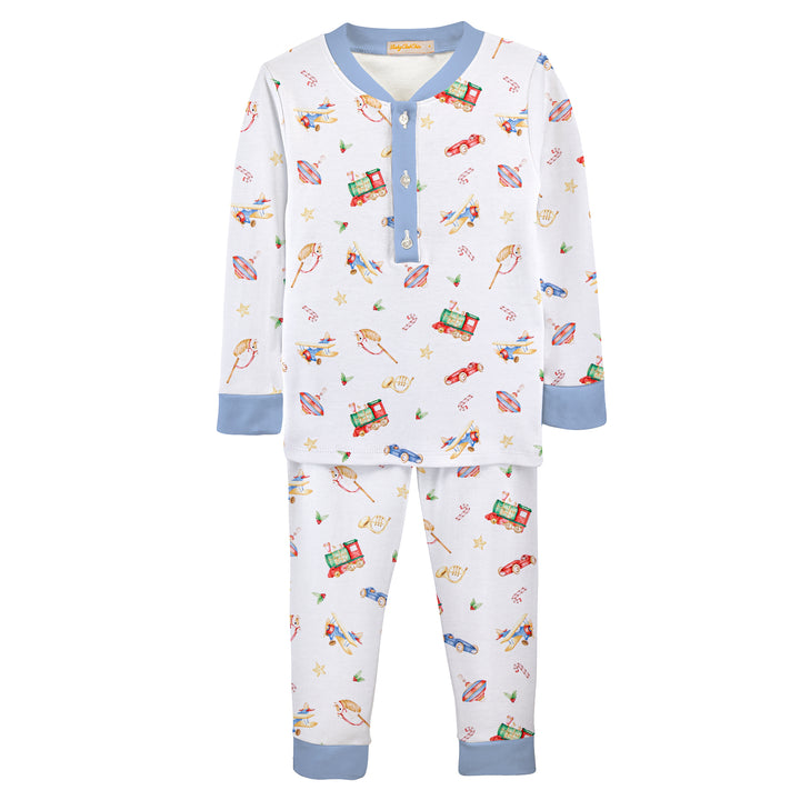 Holiday Heirlooms Printed Pima LS Set