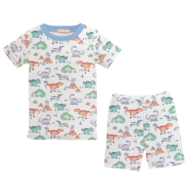 Dino's Kingdom Printed Short Kid Set