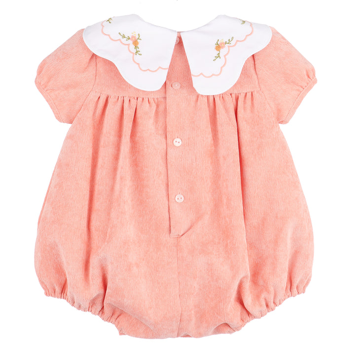 Pumpkin Cord Scallop Bubble, Orange