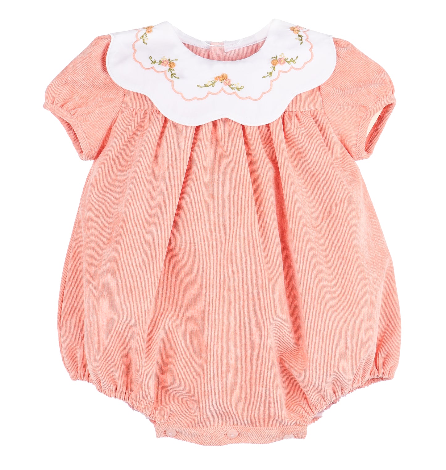 Pumpkin Cord Scallop Bubble, Orange