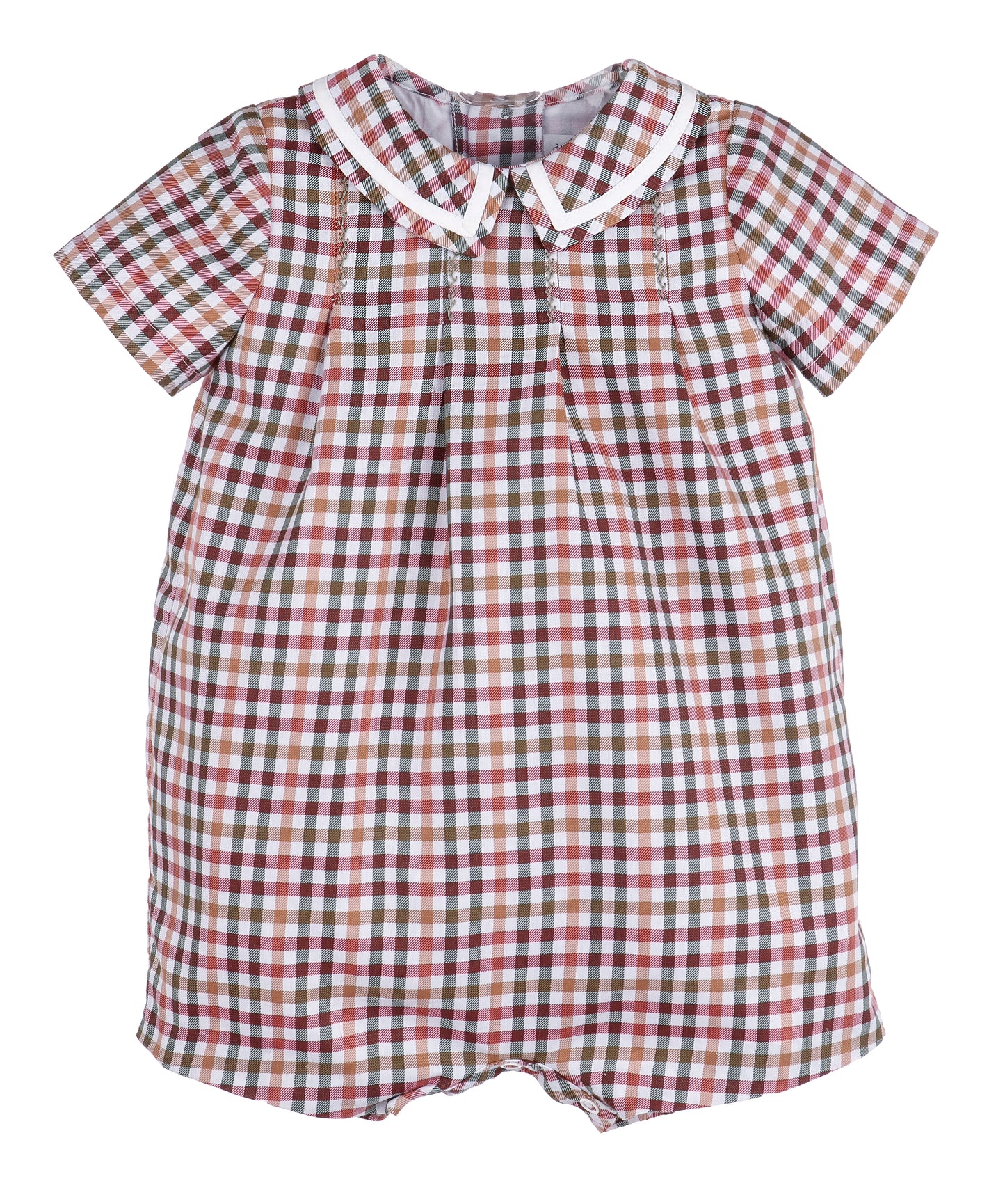 Cider Checks Boy Bubble, Print