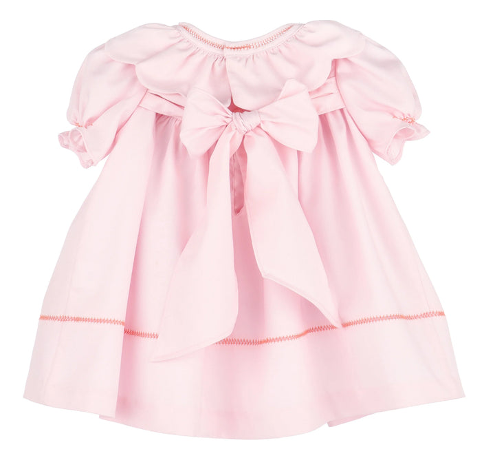 Pumpkin Ruffle Dress- Pink
