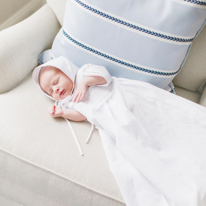 Boys Smocked Special Occasion Set - White