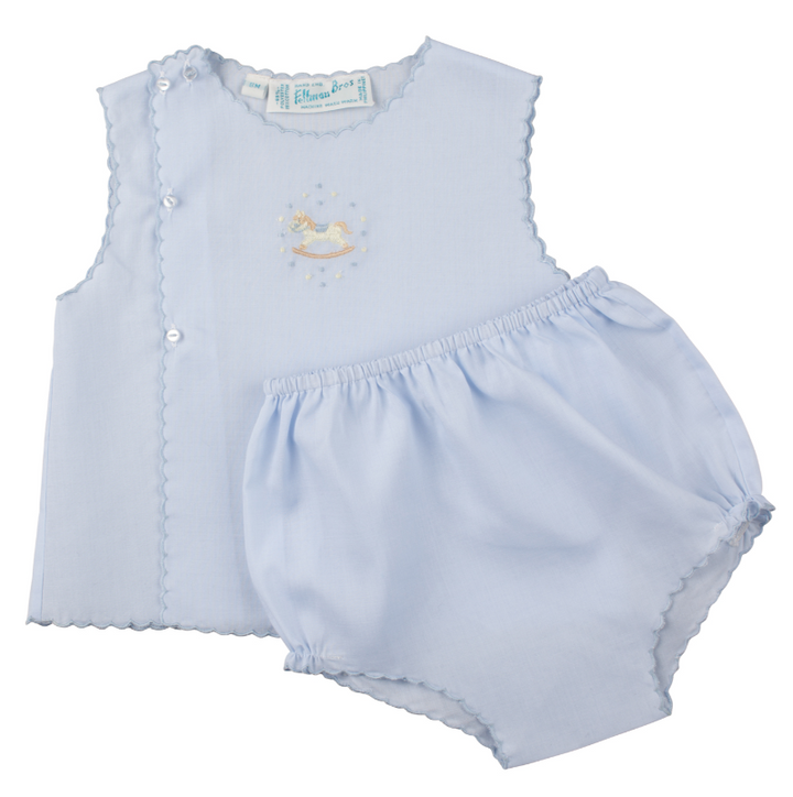 Boys Rocking Horse Diaper Set