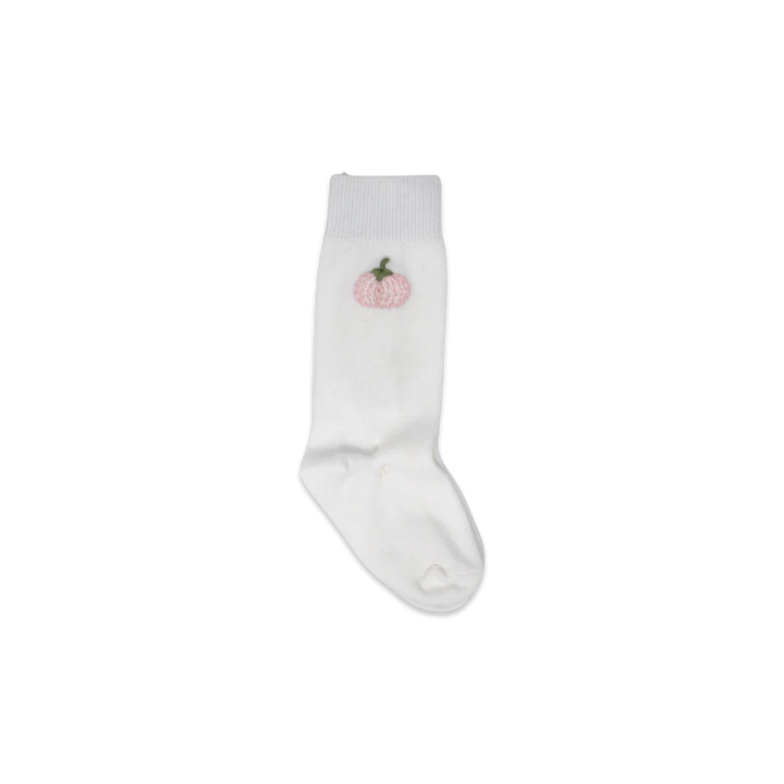 Kelsey Knee High Socks - Pink Pumpkin