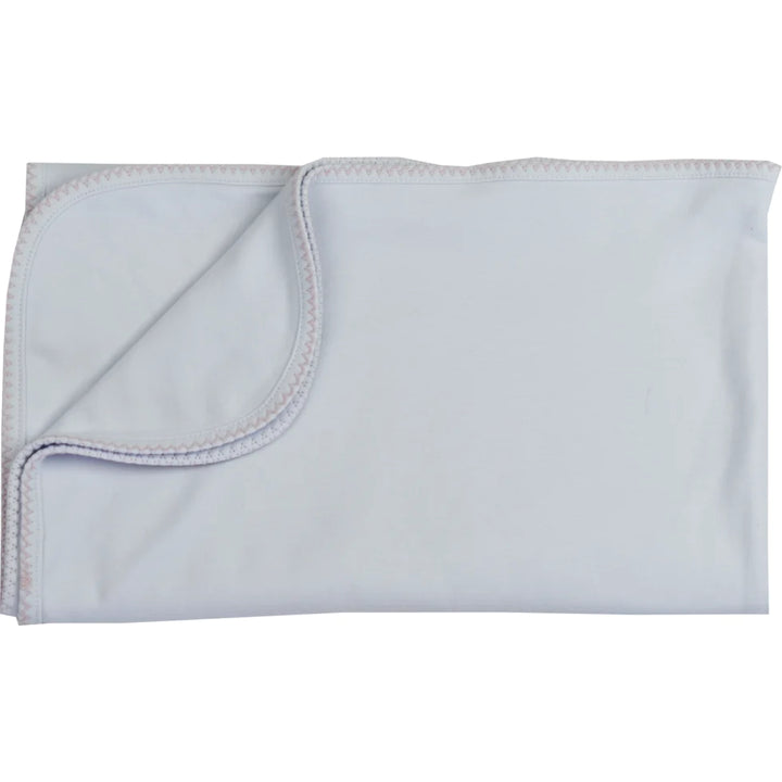 Bundled Up Blanket - White / Pink