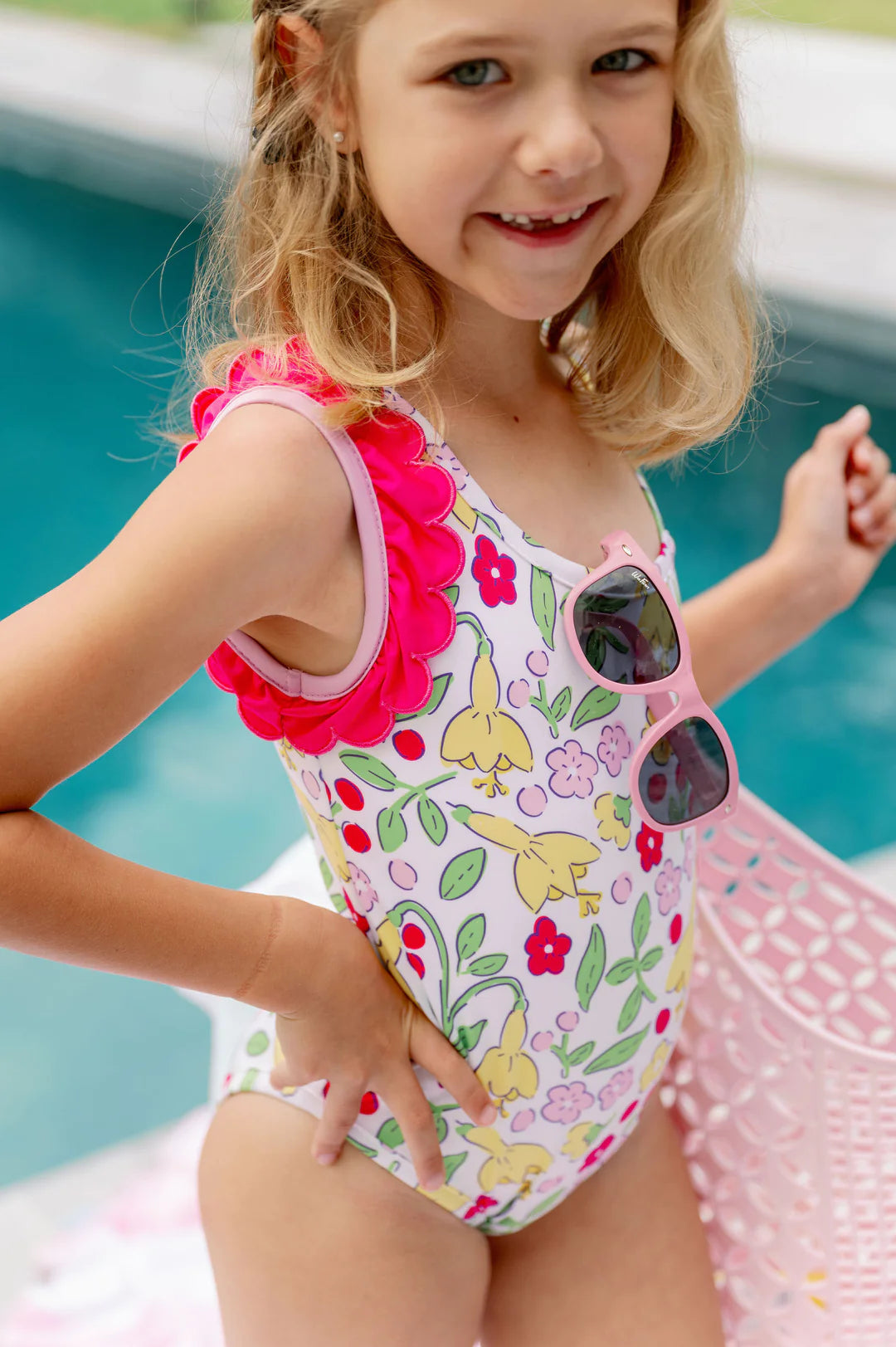 Sunny Swimsuit - Festive Floral