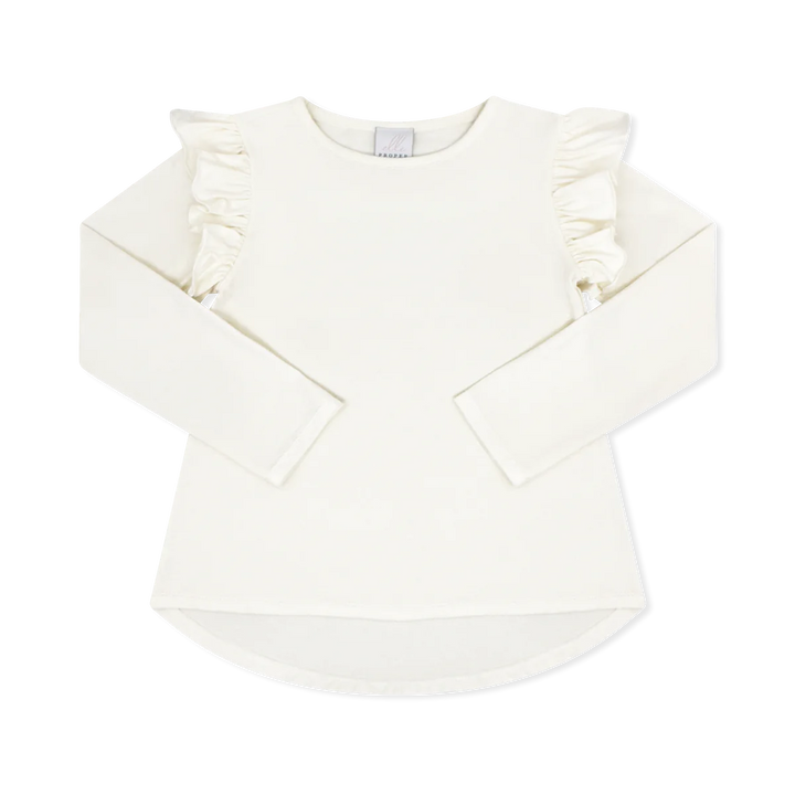 Elizabeth Blouse Long Sleeve - Charlotte Cream Knit