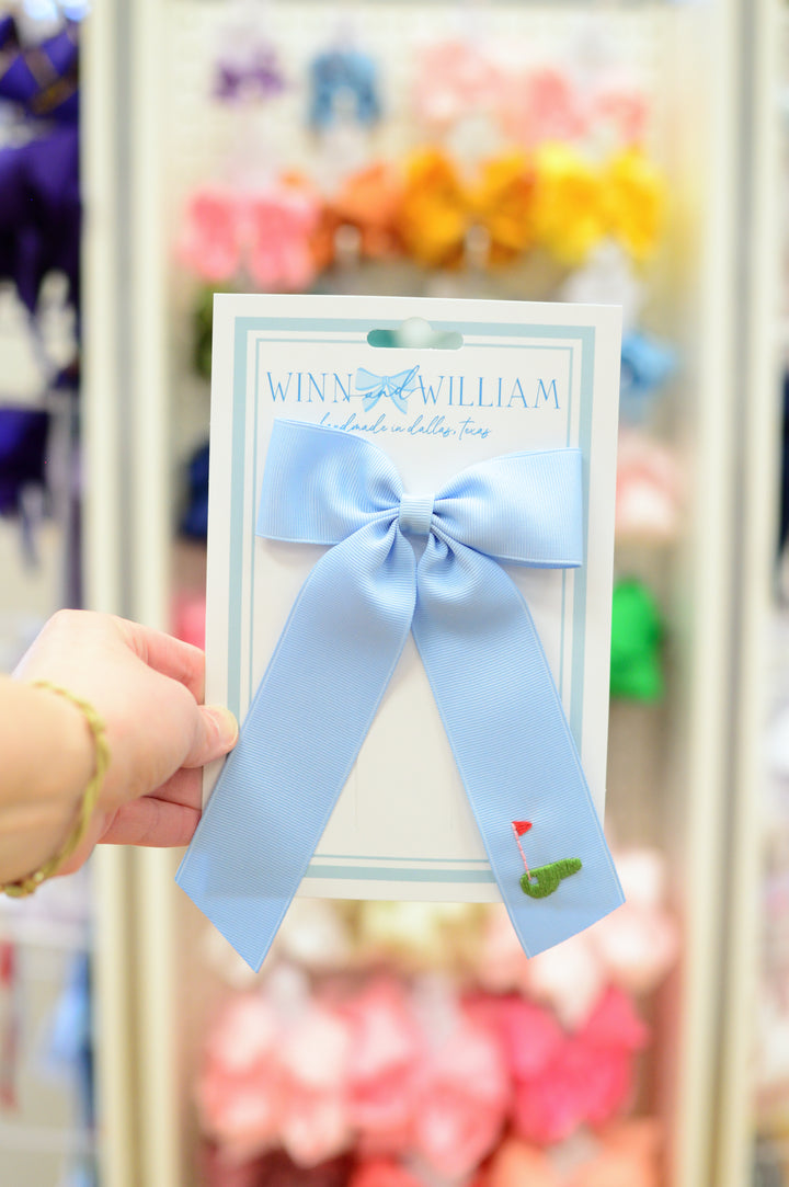 Medium Blue Long Tail - Golf