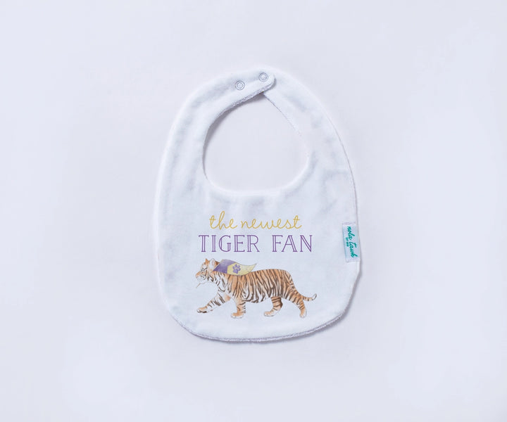 The Newest Tiger Fan Organic Cotton Baby Bib