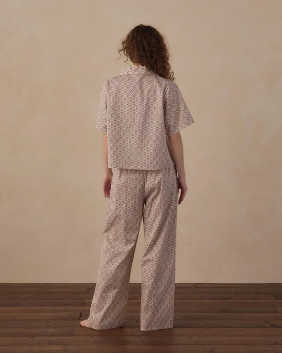 Women's Woven Pajama Set Primrose