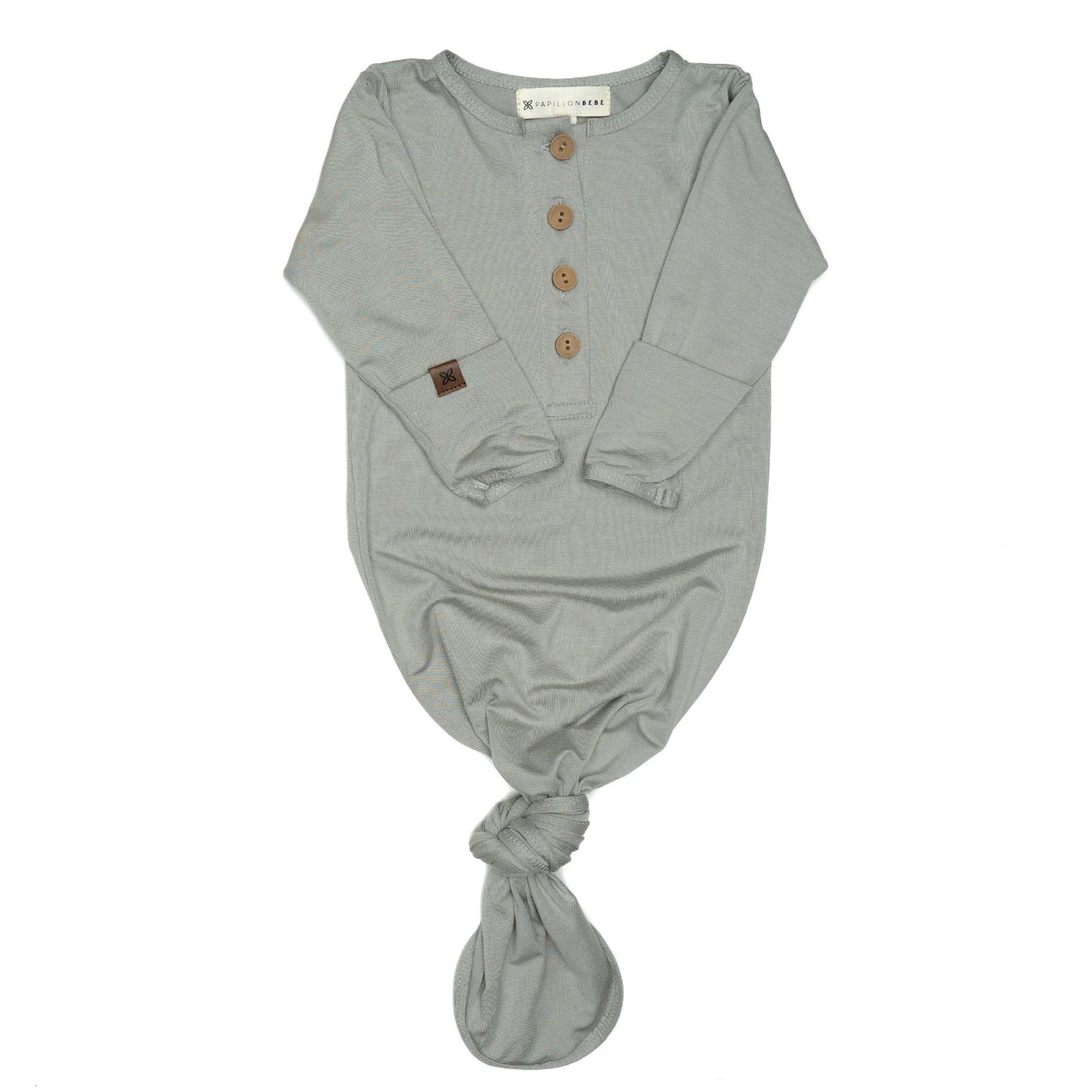 Knotted Gown in Sage