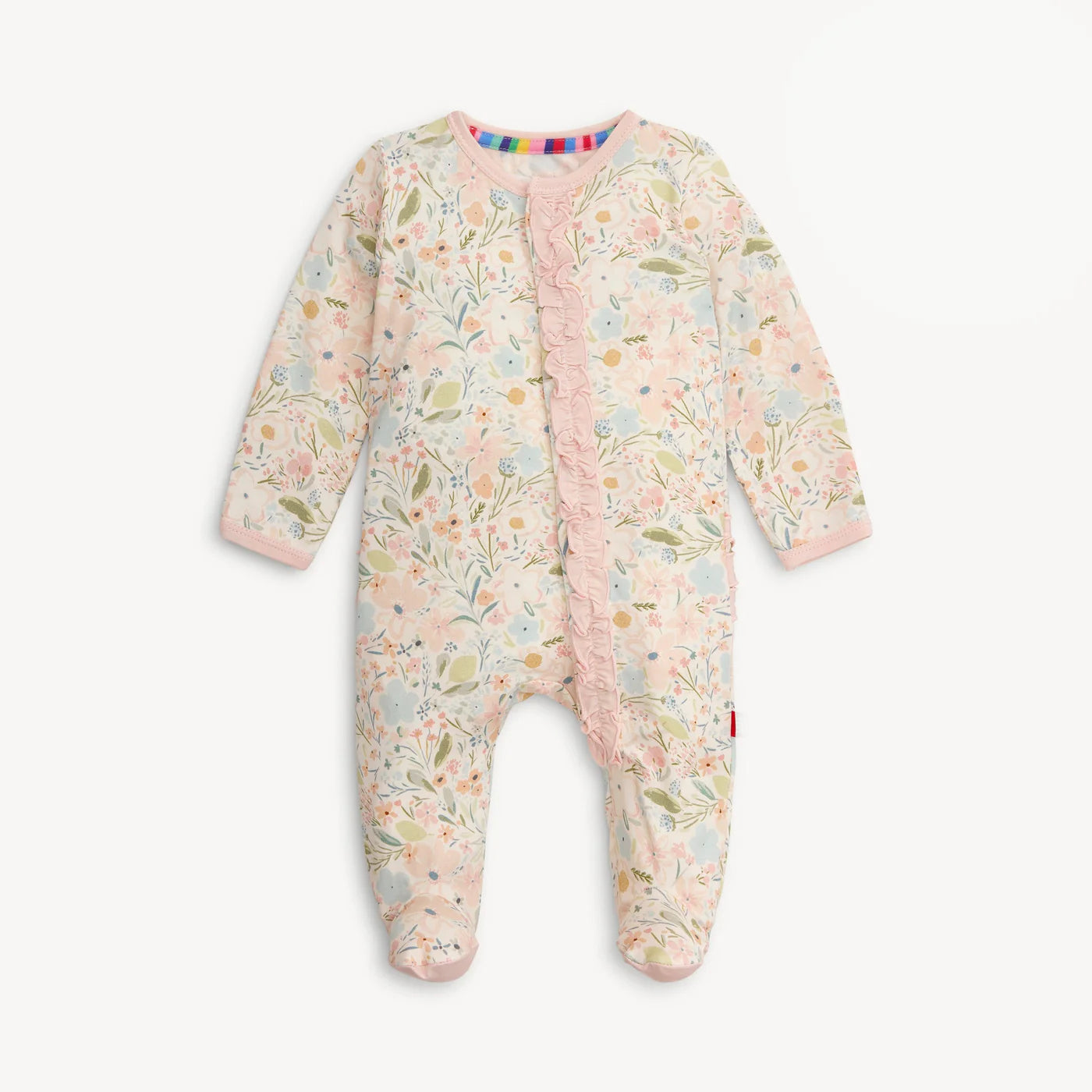 Charlotte Ruffle Modal Magnetic Footie