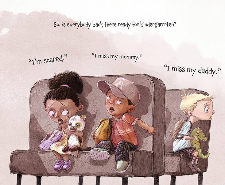 Kindergarrrten Bus Picture Book