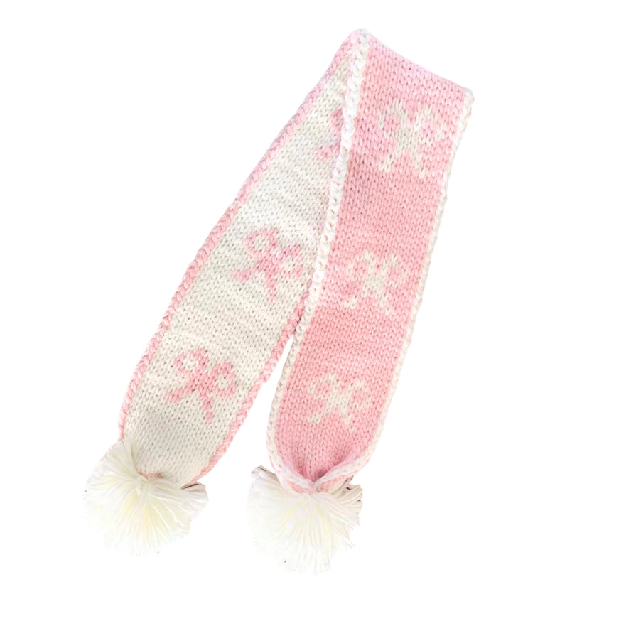 Pink Bows Scarf (Girls)