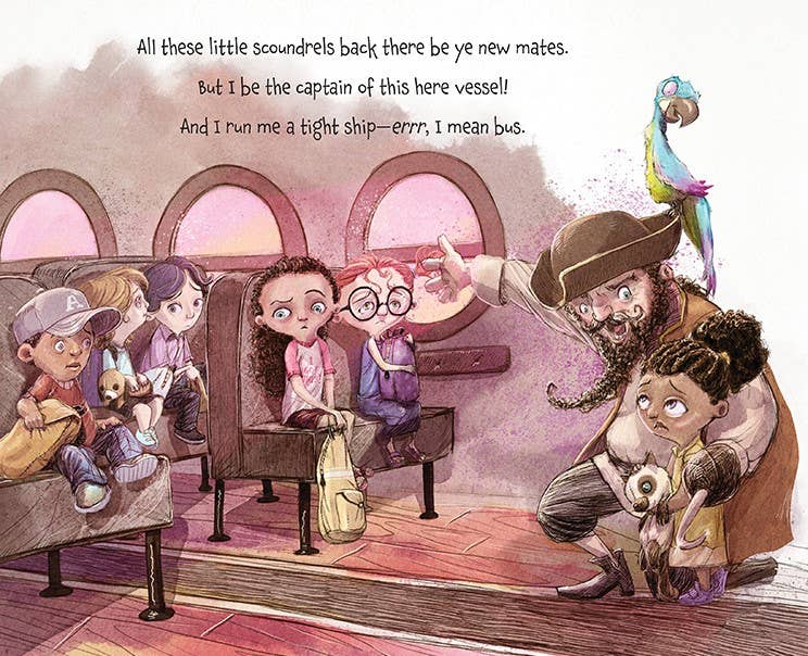 Kindergarrrten Bus Picture Book
