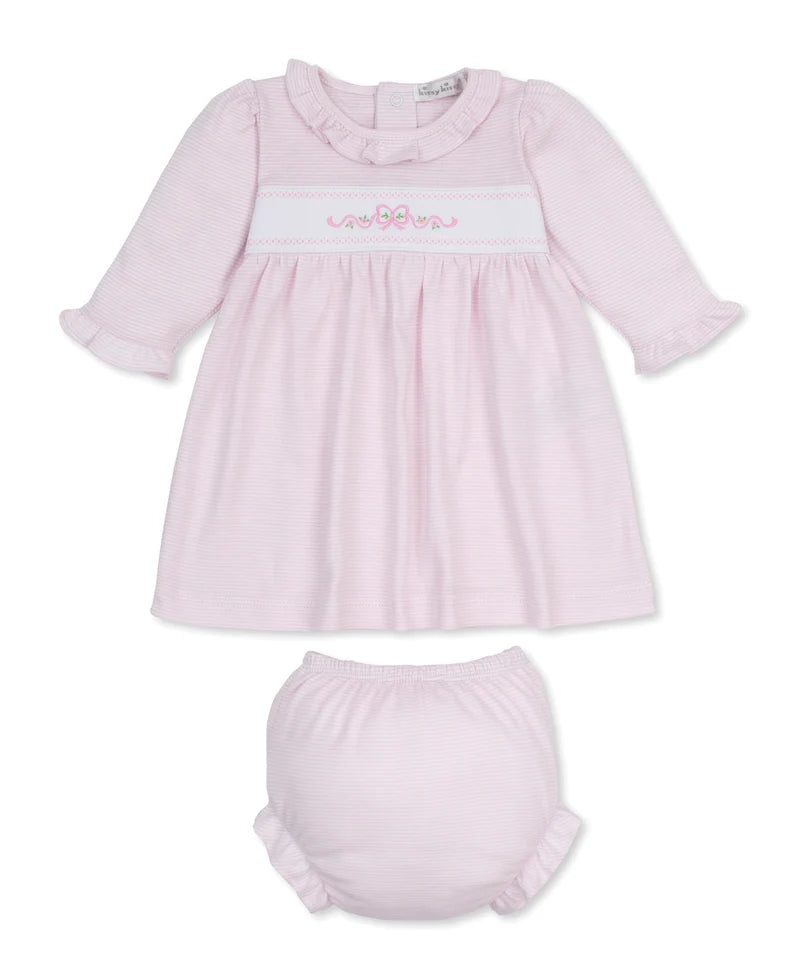 Classic Treasures Pink Stripe Dress Set