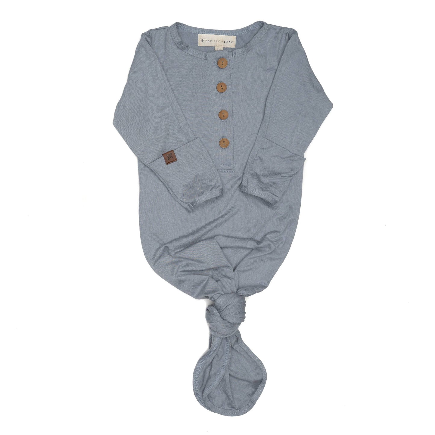 Knotted Gown in Sage