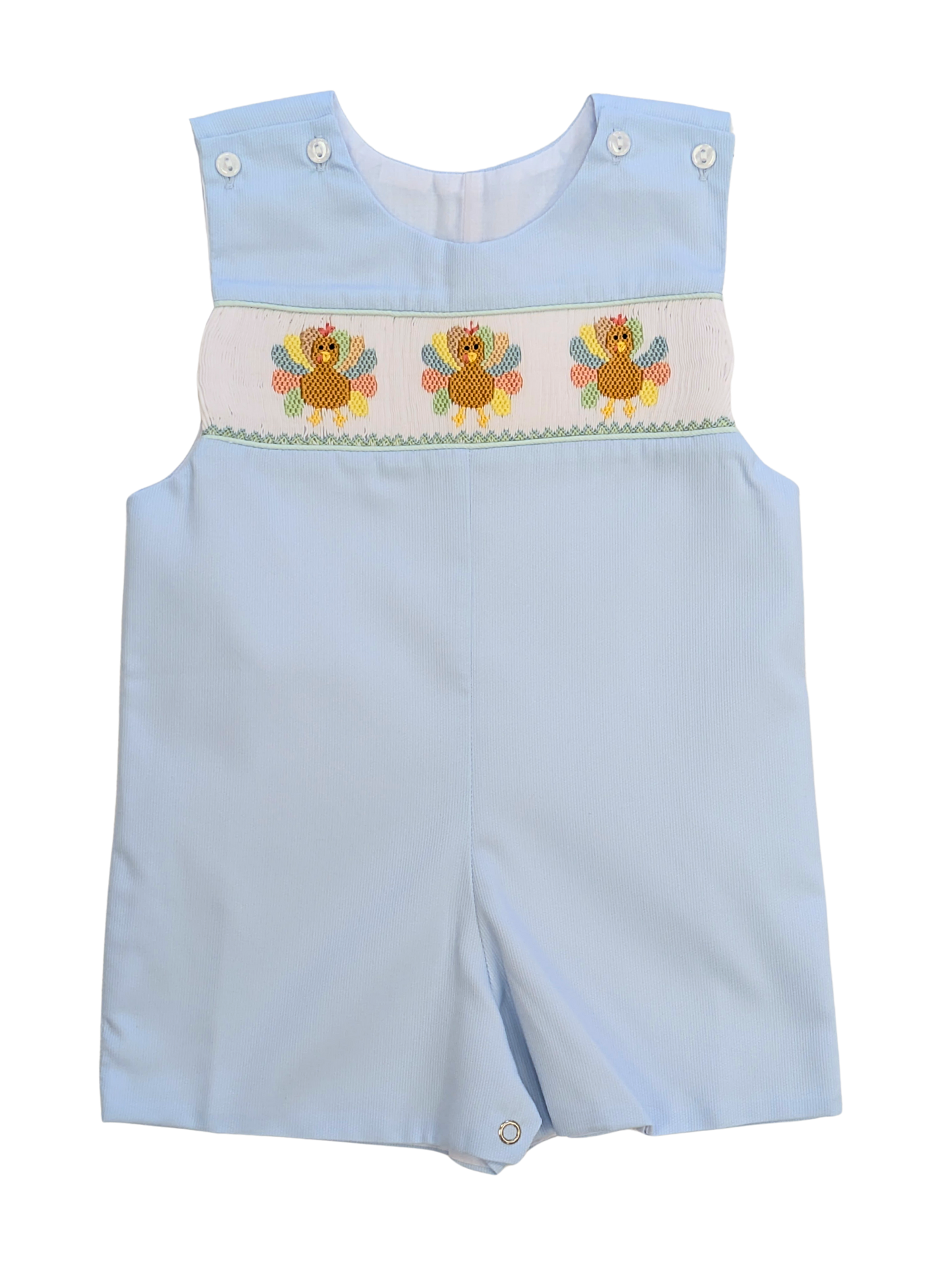 Pete Turkeys Smocked Shortall