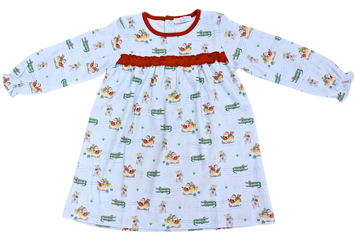 Cajun Christmas Pima Dress