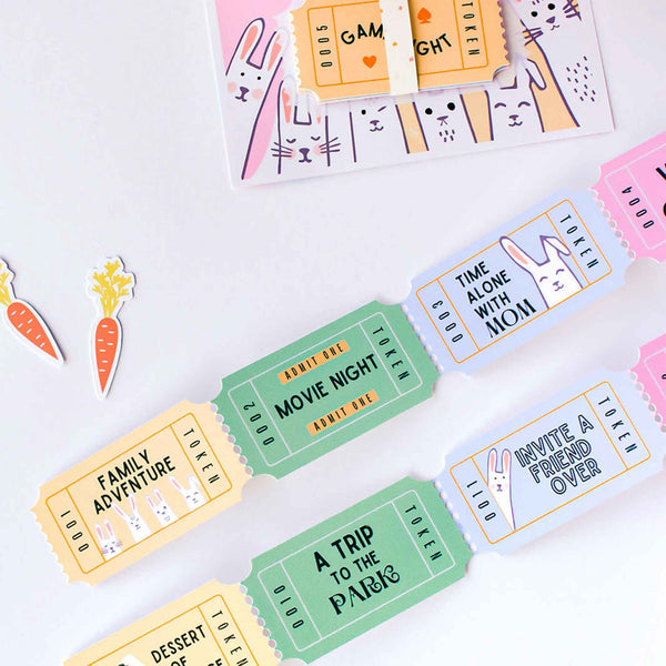 Bunny Activity Coupons for Kids