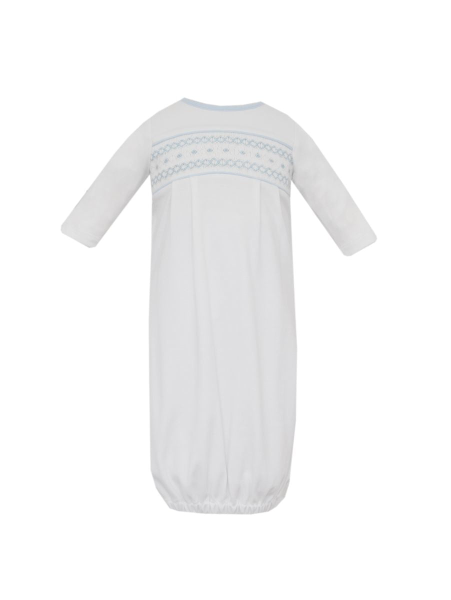 Noa - White Knit Boy's Sac Long Sleeve