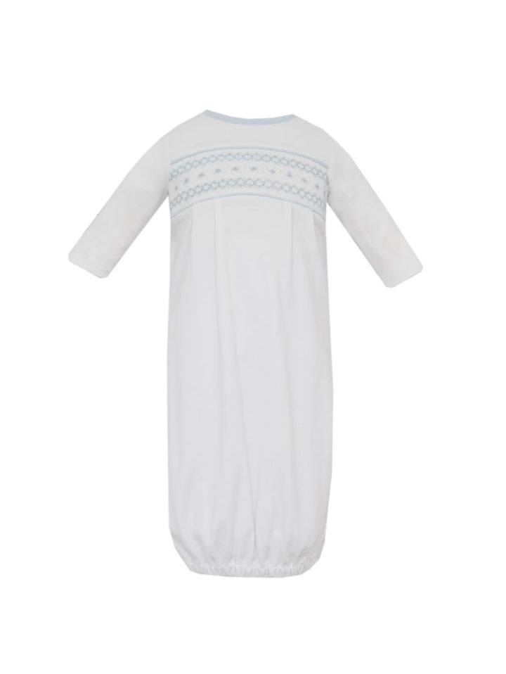 Noa - White Knit Boy's Sac Long Sleeve