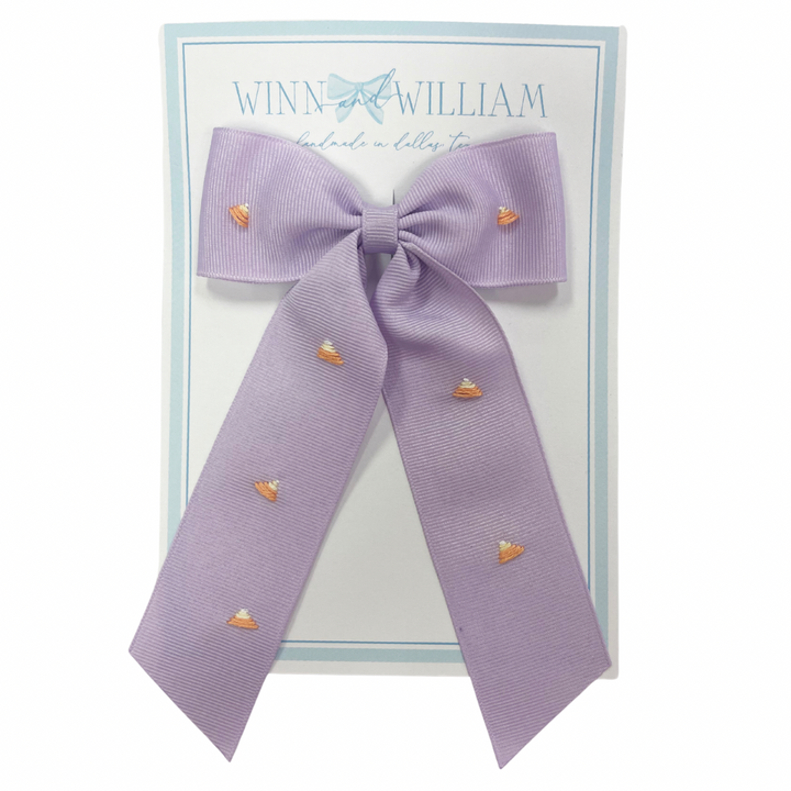 Candy Corn Hair Bow