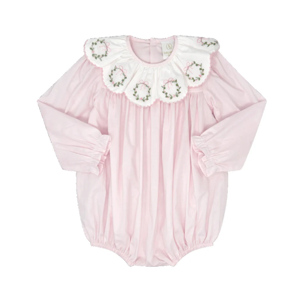 Chloe Bubble-Blessing Pink Batiste Wreath
