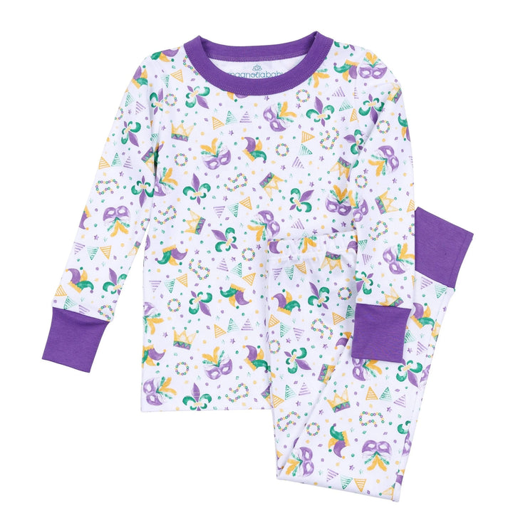 Mardi Gras Munchkins Long Pajamas