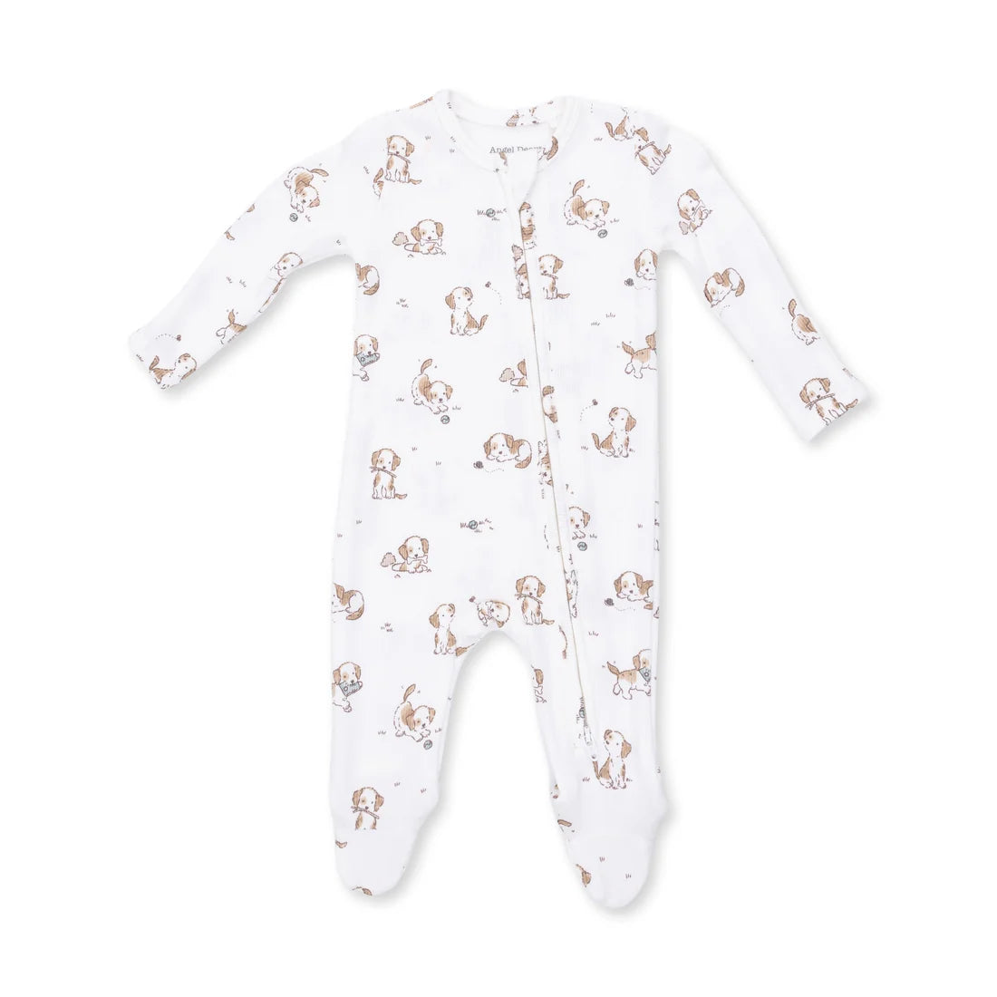 Explorer Puppy Blue 2 Way Zipper Footie