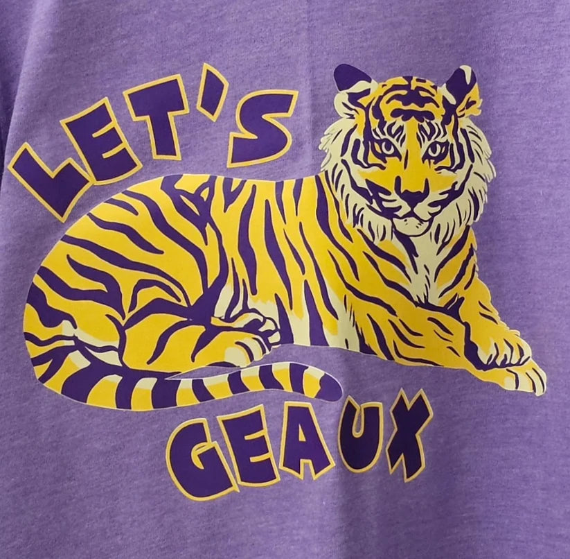 Let's Geaux Tigers Graphic Tee