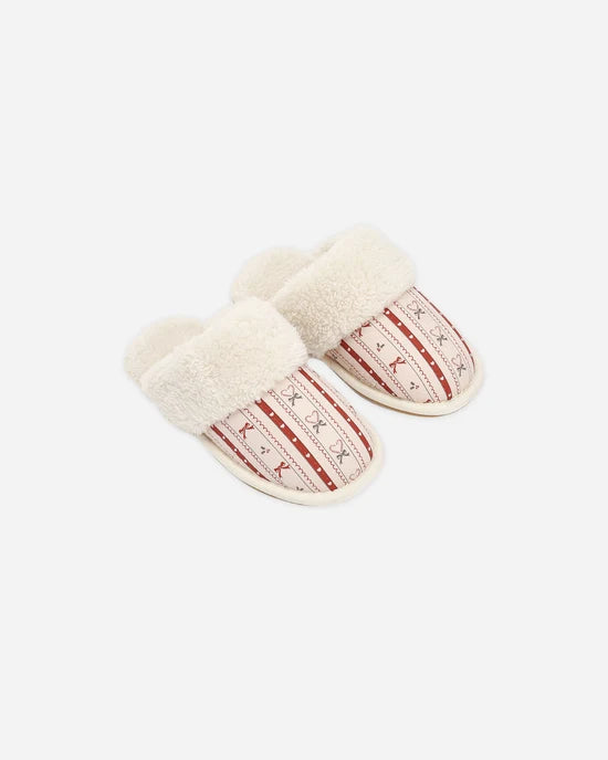 Slippers Candy Cane Lane