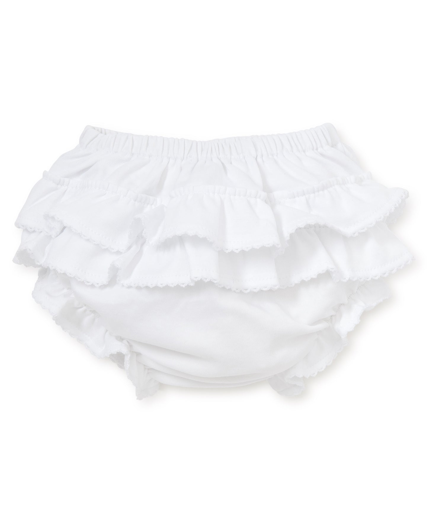 White Kissy Basics Diaper Cover Set