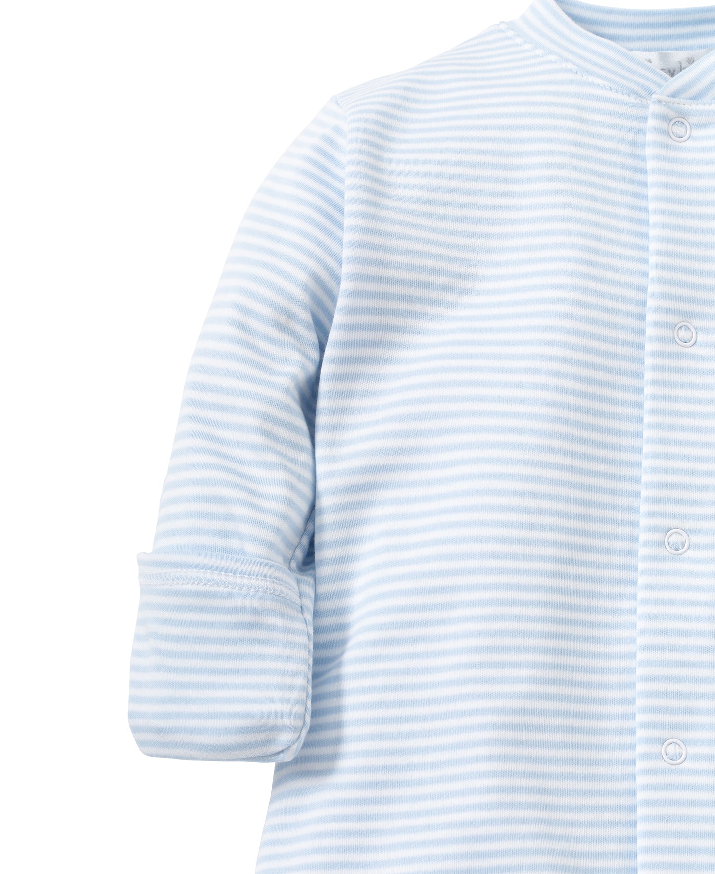 Blue Simple Stripes Convertible Gown