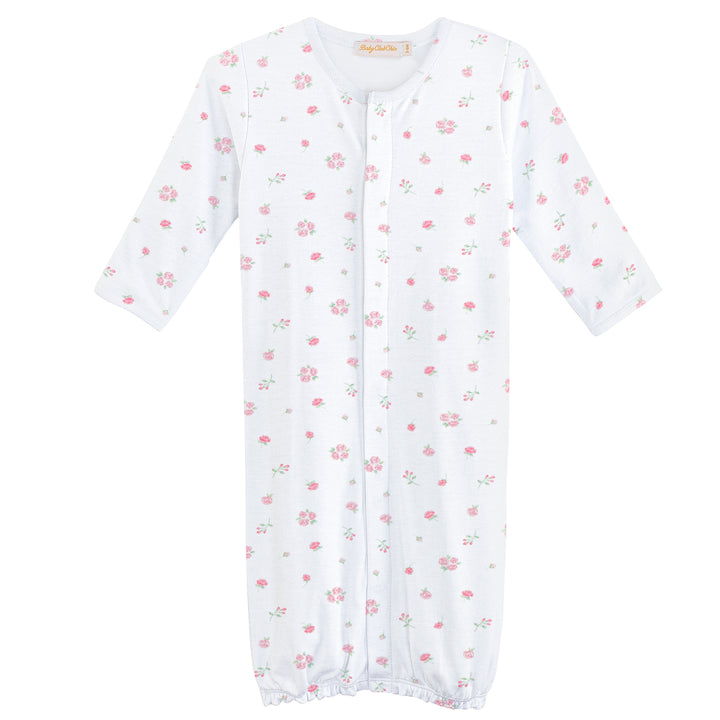 Tiny Rosebud Printed Pima Converter Gown
