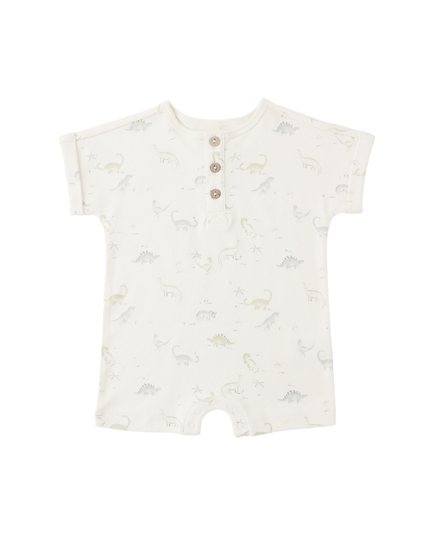 Short Sleeve One-Piece Dinosaur