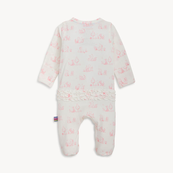 Sweeter Than Hunny Magnetic Footie W Ruffle